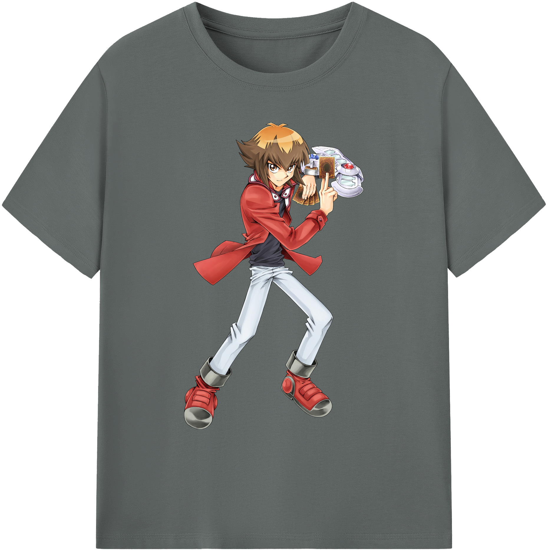 （画像用） 遊☆戯☆王 Yu-Gi-Oh! 綿100％ メンズ半袖Tシャツ｜肌触りやわらか＆通気性